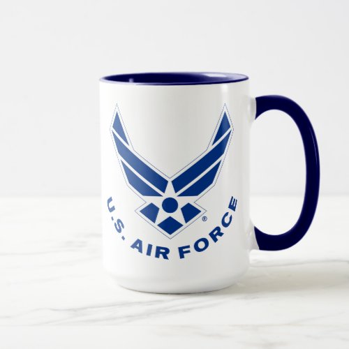 Air Force Logo _ Blue Mug