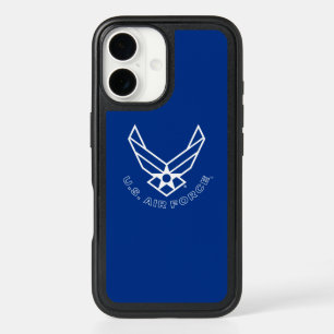 Air Force Logo - Blue iPhone 16 Case