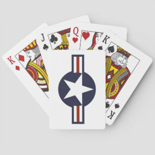 Air Force logo Poker Cards