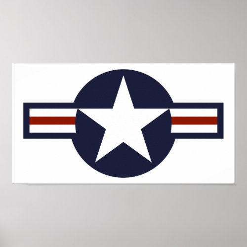 Air Force logo Poster