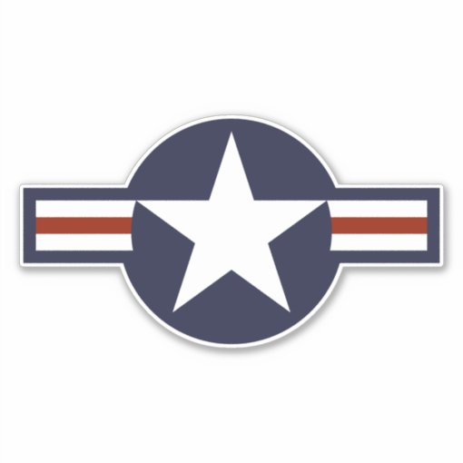Air Force logo Sticker | Zazzle