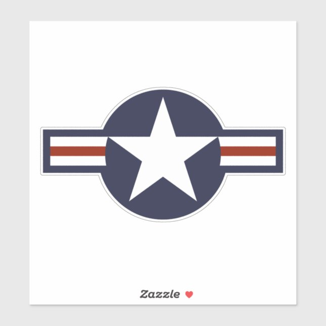 Air Force logo Sticker (Sheet)