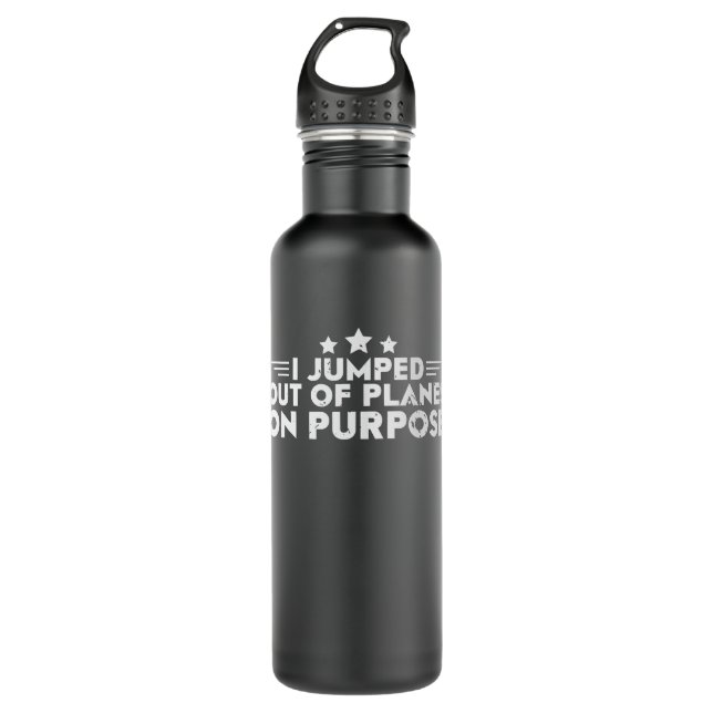 Air Force - Military Design Stainless Steel Water Bottle (Front)