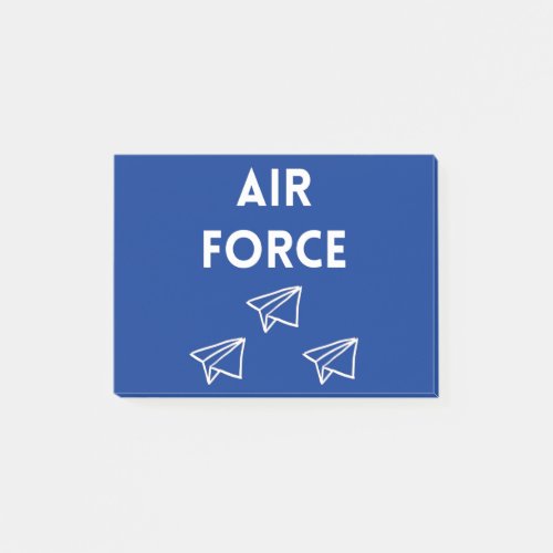 Air Force Paper Airplanes Post_it Notes