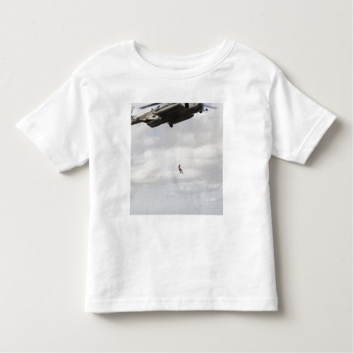 Air Force pararescuemen conduct a combat insert 2 Toddler T_shirt