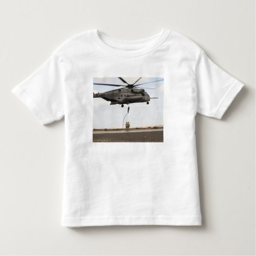 Air Force pararescuemen conduct a combat insert 3 Toddler T_shirt