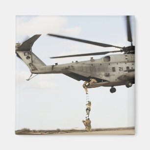 Air Force pararescuemen conduct a combat insert 4 Magnet