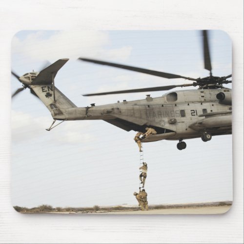 Air Force pararescuemen conduct a combat insert 4 Mouse Pad