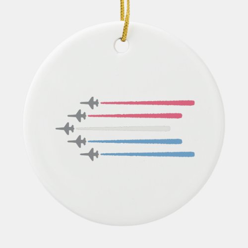 Air Force Planes Ceramic Ornament