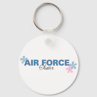 Air Force Sister Keychain