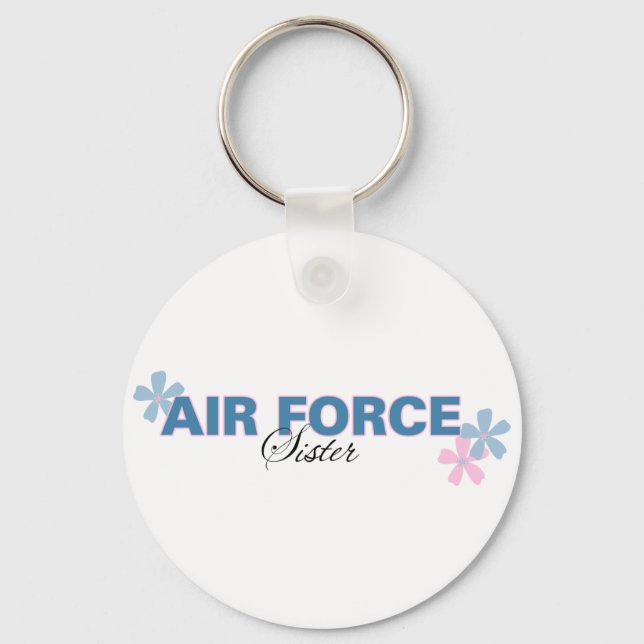 Air Force Sister Keychain (Front)