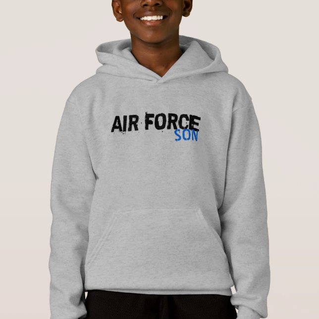 Air Force Son T-Shirt Hoodie (Front)