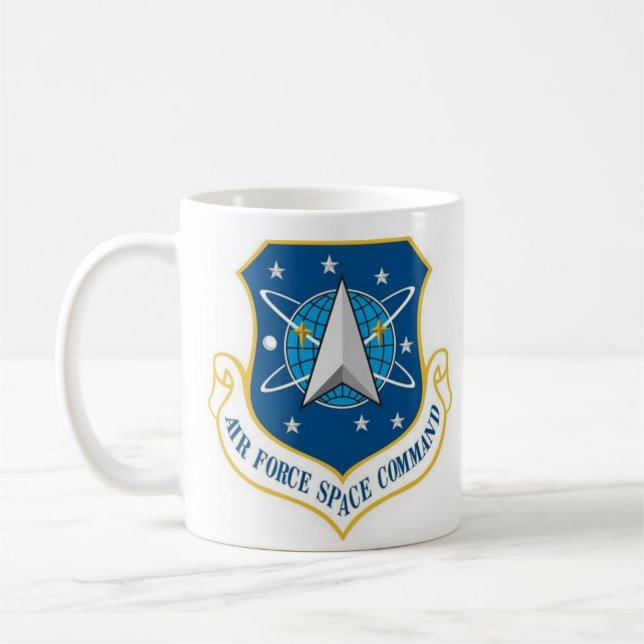 Air Force Space Command 2-sided Coffee Mug (Left)
