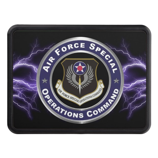Air Force Special Operations Command AFSOC Hitch Cover (Front)