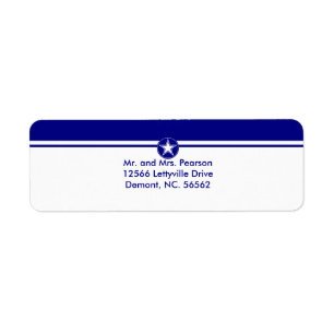 Air Force Star Label