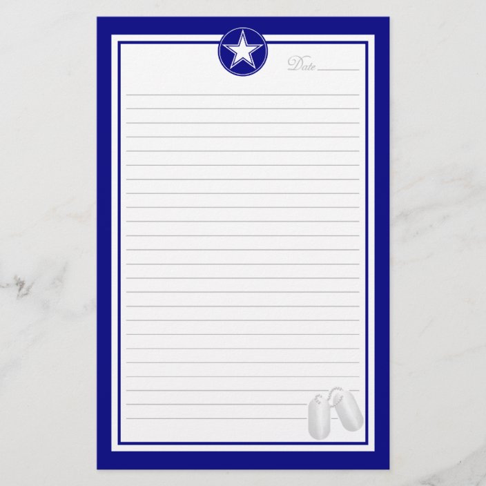 Air Force Star Stationery | Zazzle.com