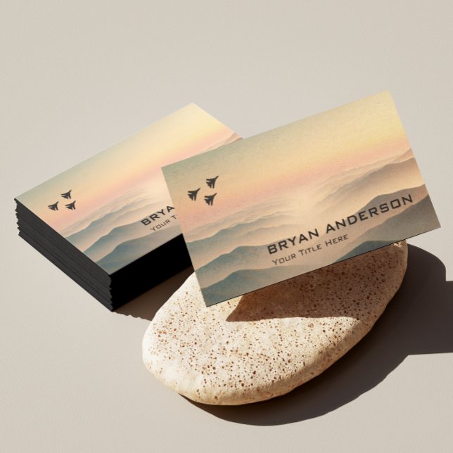 Air Force Style Card – Fighter Jets Over Mountains (Creator Uploaded)