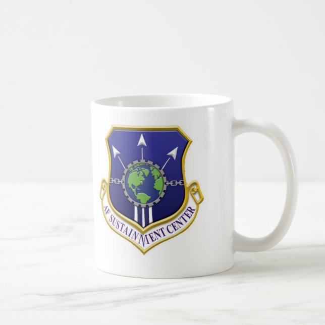 Air Force Sustainment Center mug (Right)