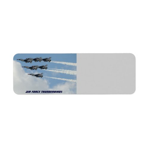 Air Force Thunderbirds Label