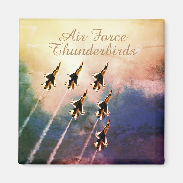 Air Force Thunderbirds Maneuver Magnet (Front)
