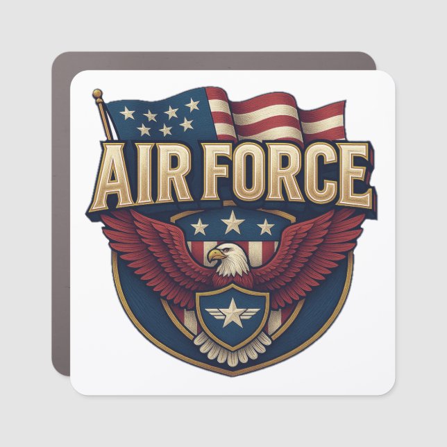 Air Force (USAF) Car Magnet (Front)