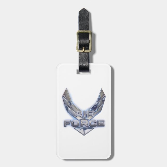 Air Force (USAF) Luggage Tag (Front Vertical)