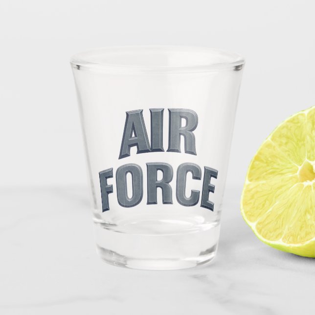 Air Force (USAF) Shot Glass (Front)