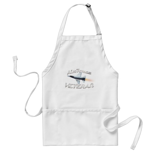 Air Force Veteran Adult Apron (Front)
