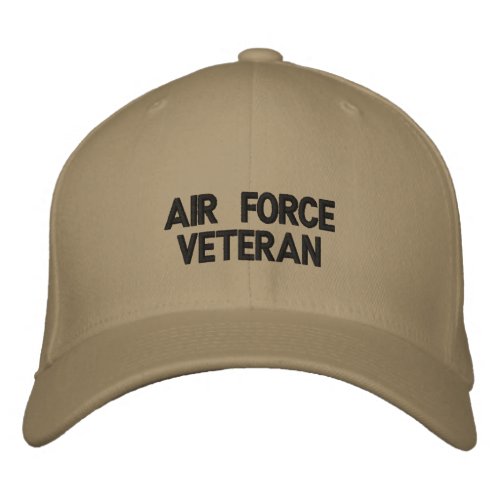 Air Force Veteran Embroidered Hat