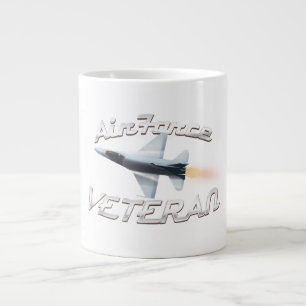 Air Force Veteran Giant Coffee Mug