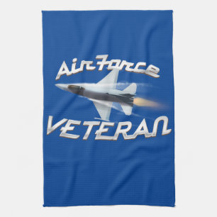 Air Force Veteran Kitchen Towel