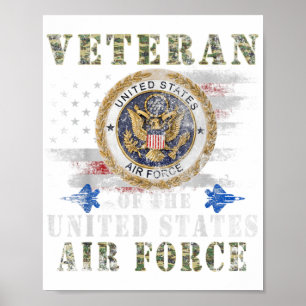 Air Force Veteran Poster