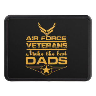 air force veterans make the best dads hitch cover