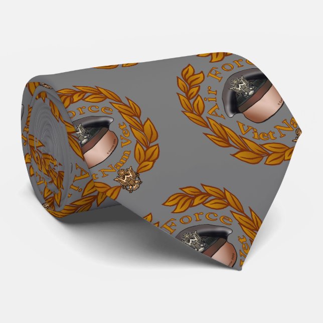 Air Force Viet Nam Vet tie (Rolled)