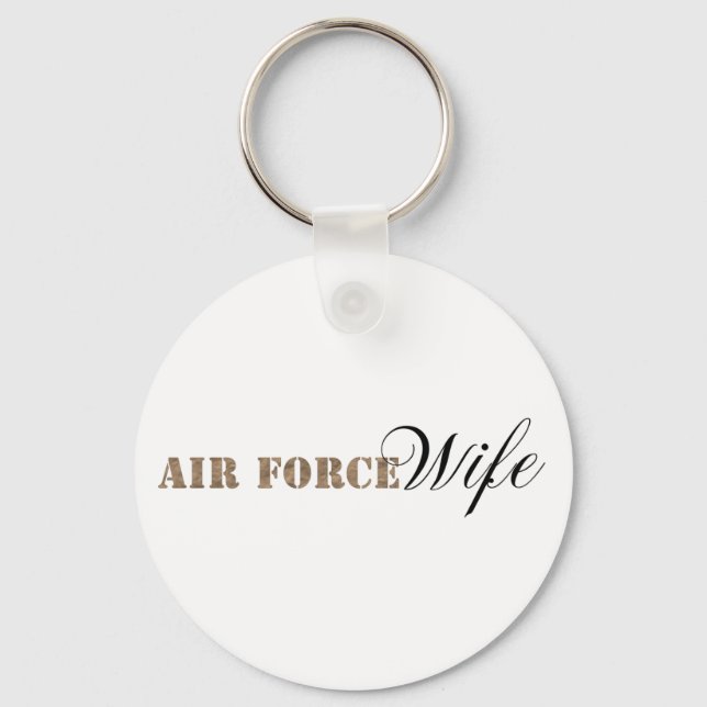 Air Force Wife Key Chain (Front)