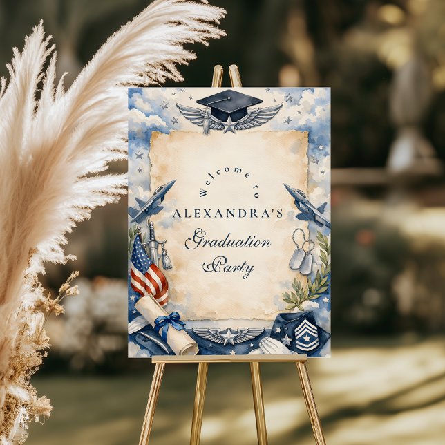 Air Force Wings Graduation Foam Board (Creator Uploaded)
