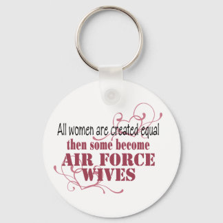 Air Force Wives, Created Equal Keychain