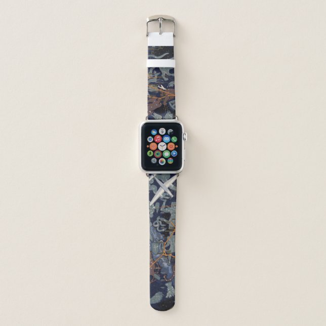 Air France : De nuit et de jour dans tous les ciel Apple Watch Band (Front)