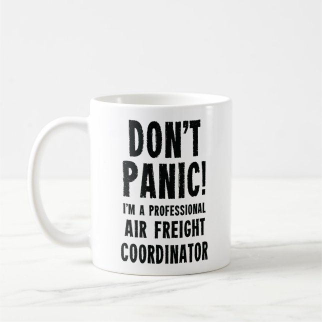 Air Freight Coordinator Coffee Mug (Left)