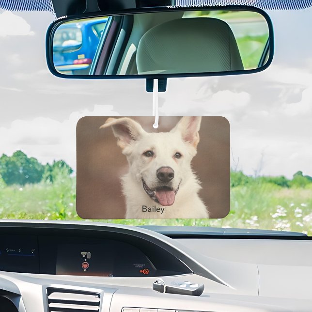 Air Freshener | Custom Photo, Text, Logo (Create your own custom photo car air freshener, it's easy to do it yourself!)
