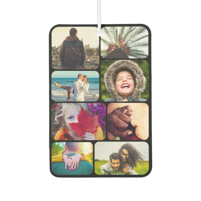 Air Freshener Double Sided 16 Photo Template (Front)