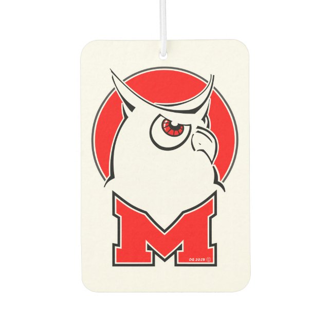 Air Freshener, Owl #1 Air Freshener (Front)