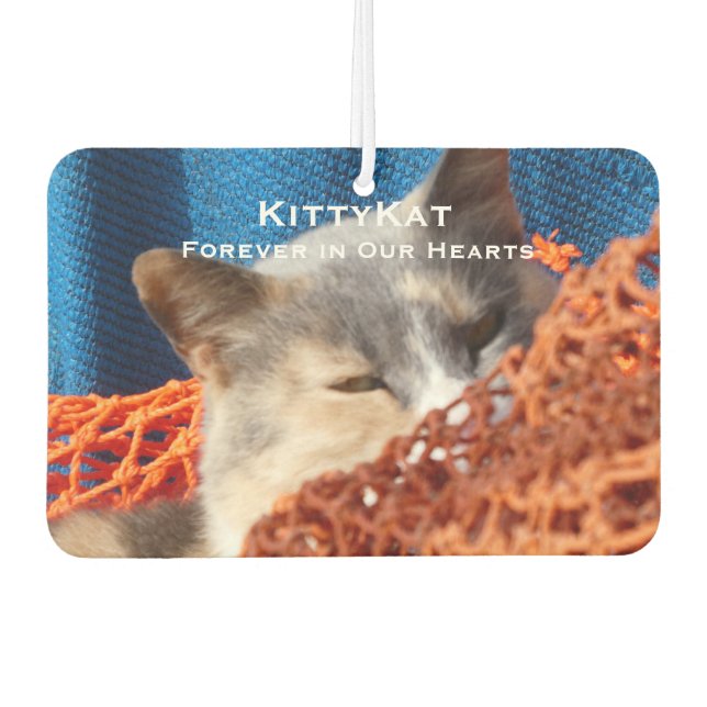 AIR FRESHENER YOUR Pet Cat Dog PHOTO Personalized (Front)