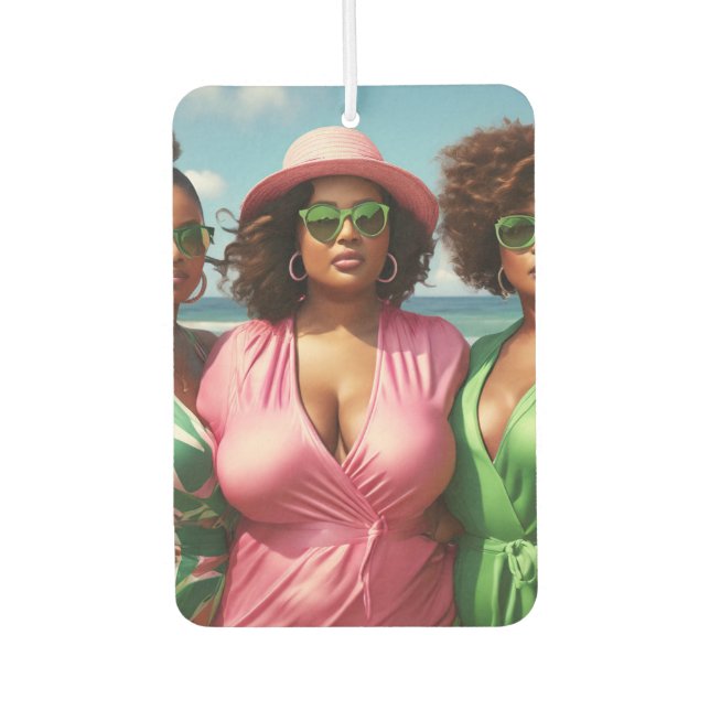 Air Freshner | Girls Trip At The Beach Freshener (Front)