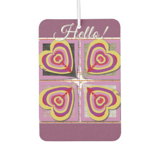 Air Freshner w/Hearts Freshener