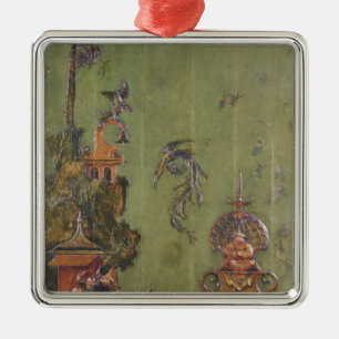 Air, from a series of panels depicting metal ornament