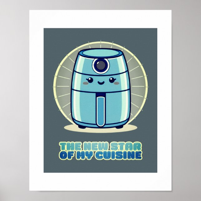 Air fryer airfryer kitchen cuisine poster (Front)