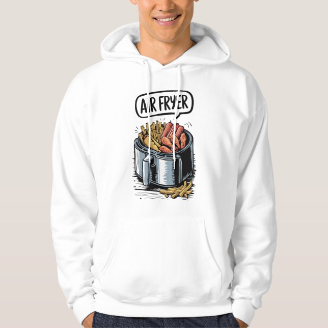 Air Fryer Cooking: Quick, Healthy, Delicious! Hoodie (Front)