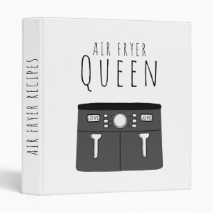 Air Fryer Queen 3 Ring Binder