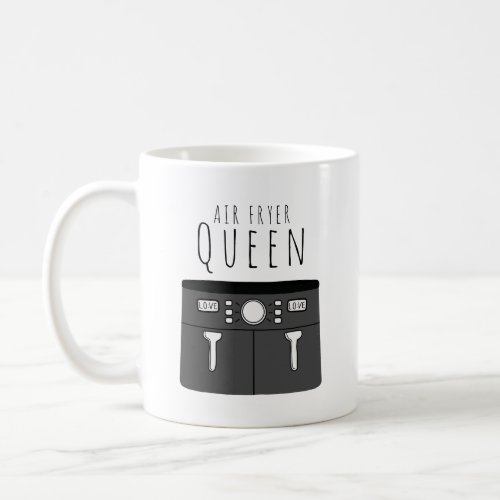 Air Fryer Queen Coffee Mug